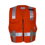 National Safety Apparel Large Orange VIZABLE® FR Cotton Vest