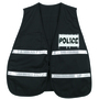 MCR Safety® Black ICV207 Cotton/Polyester Vest