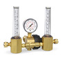 Miller® Smith® Medium Duty Single-Stage Argon, CO2, Argon/CO2 Mix, and Helium Dual Flowmeter Regulator, CGA 580