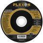 Flexovit® 4" X 1/4" X 5/8" FLEXON® 24 Grit Zirconia Alumina Grain Reinforced Type 27 Depressed Center Grinding Wheel