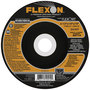 Flexovit® 4 1/2" X 1/8" X 7/8" FLEXON® 30 Grit Zirconia Alumina Grain Reinforced Type 27 Depressed Center Combination Wheel