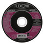 Flexovit® 4 1/2" X 1/8" X 7/8" HIGH PERFORMANCE™ 30 Grit Aluminum Oxide Grain Reinforced Type 27 Depressed Center Cut Off Wheel