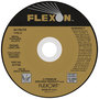 Flexovit® 5" X 1/8" X 7/8" Black Gold® 24 Grit Zirconia Ceramic Grain Reinforced Type 27 Depressed Center Combination Wheel