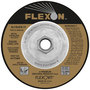 Flexovit® 5" X 1/8" X 5/8" - 11 Black Gold® 24 Grit Zirconia Ceramic Grain Reinforced Type 27 Spin-On Depressed Center Combination Wheel