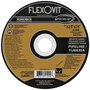 Flexovit® 7" X 1/8" X 7/8" SPECIALIST® PIPELINE 30 Grit Aluminum Oxide Grain Reinforced Type 27 Depressed Center Combination Wheel