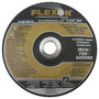 Flexovit® 7" X 1/4" X 7/8" FLEXON® 16 Grit Zirconia Alumina Grain Reinforced Type 28 Depressed Center Grinding Wheel