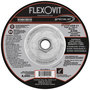Flexovit® 7" X 1/4" X 5/8" - 11 SPECIALIST® STAINLESS STEEL 30 Grit Aluminum Oxide Grain Reinforced Type 27 Spin-On Depressed Center Grinding Wheel