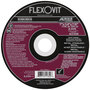 Flexovit® 7" X 1/4" X 7/8" HIGH PERFORMANCE™ 30 Grit Aluminum Oxide Grain Reinforced Type 28 Depressed Center Grinding Wheel