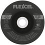 Flexovit® 4 1/2" X 1/8" X 7/8" FLEXCEL® 50 - 120 Grit Aluminum Oxide Grain Reinforced Type 29 Semi Flexible Grinding Wheel