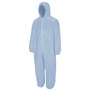 Bulwark® 4X Sky Blue PVC Coated Disposable Flame Resistant Coveralls