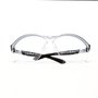 3M™ BX™ 2.5 Diopter Black and Silver Safety Readers With Clear Anti-Fog Lens