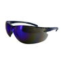 RADNOR™ Classic Plus Blue Safety Glasses With Blue Hard Coat/Mirrored Lens