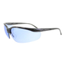 RADNOR™ Motion Black Safety Glasses With Blue Anti-Scratch Lens