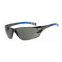 RADNOR™ Cobalt Classic Gray Safety Glasses With Gray Anti-Scratch/Anti-Fog Lens
