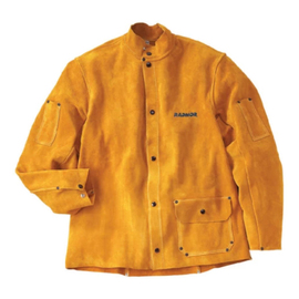 RADNOR™ Small 30" Brown Premium Side Split Cowhide Leather Jacket