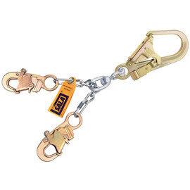 3M™ DBI-SALA® 22' Steel Chain Positioning Lanyard With Snap Hook Harness Connector