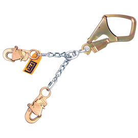 3M™ DBI-SALA® 24' Steel Chain Positioning Lanyard With Snap Hook Harness Connector