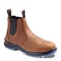 TERRA® Size 9 Brown Murphy Leather/Rubber Composite Toe Safety Boots With Low Profile Lug Tread Sole And Forefoot And Heel Siping For Maxium Traction