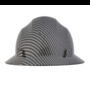 SureWerx™ Gray Jackson Safety® Blockhead® Fiberglass Full Brim Non-Vented Hard Hat With Ratchet/4 Point Ratchet Suspension