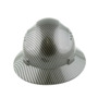 SureWerx™ Gray Jackson Safety® Blockhead® Fiberglass Full Brim Vented Hard Hat With Ratchet/4 Point Ratchet Suspension
