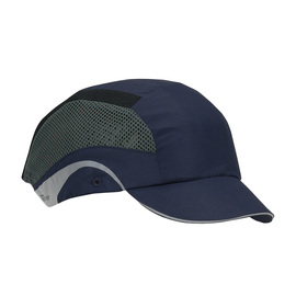 Protective Industrial Products Navy HardCap Aerolite™ Polyester Short Cap Style Bump Cap With HDPE Protective Liner and Adjustable Back