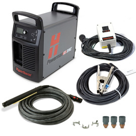 Hypertherm® 200-600 V Powermax65 SYNC® Plasma Cutter With CPC Port, Remote Pendant, 180 Degree Machine Torch, And 50' Lead