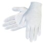 MCR Safety Large White Light Weight Cotton Inspection Gloves With Unhemmed Cuff