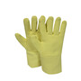 National Safety Apparel® Large 12" Yellow 38 Ounce Reversed Kevlar® Terry Cloth Heat Resistant Gloves With Kevlar® Twill Cuff Cuff, Wool Lining, And Wing Thumb