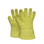 National Safety Apparel® 14" Yellow 42 Ounce Reversed Kevlar® Heat Resistant Gloves With Kevlar® Twill Cuff, Wool Lining, And Wing Thumb