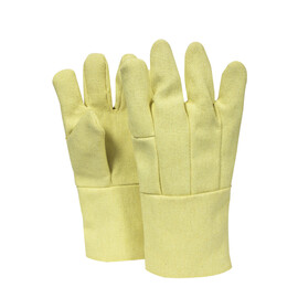 National Safety Apparel® Regular 14" Yellow 54 Ounce Thermobest™ Heat Resistant Gloves With Thermobest™ Cuff, Wool Lining, And Wing Thumb