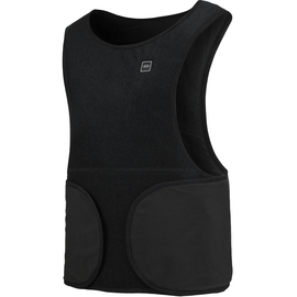 Protective Industrial Products Black BOSS® THERM™ Nylon Heated Vest With Velcro Straps Closure