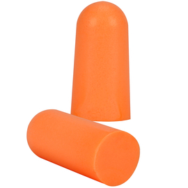 Protective Industrial Products Mega Bullet™ Plus Bullet Polyurethane Foam Uncorded Earplugs (200 Pairs Per Box)
