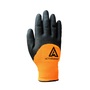 Ansell Size 8 Orange Hi Viz ActivArmr® Nitrile Acrylic/Polyester Lined