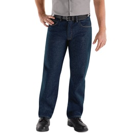 Red Kap® 29" X 30" Prewashed Indigo 13.75 Ounce 100% Cotton Jeans With Zipper Closure