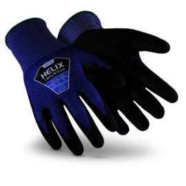 HexArmor® Large Helix 13 Gauge Polyurethane And High Performance Polyethylene Blend Cut Resistant Gloves With Polyurethane Coated Palm And Fingertips