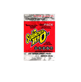 Sqwincher® .6 Ounce Fruit Punch Flavor Fast Pack® ZERO Liquid Concentrate Package Sugar Free/Low Calorie Electrolyte Drink (50 per Box)