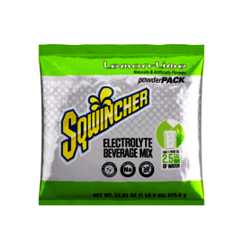 Sqwincher® 23.83 Ounce Lemon Lime Flavor Powder Concentrate Package Electrolyte Drink (32 per Case)