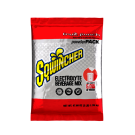 Sqwincher® 47.66 Ounce Fruit Punch Flavor Powder Concentrate Package Electrolyte Drink (16 per Case)