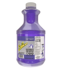Sqwincher® 64 Ounce Grape Flavor Liquid Concentrate Bottle Electrolyte Drink (6 per Case)