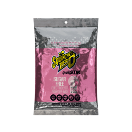 Sqwincher® Qwik Stik® ZERO .11 Ounce Strawberry Lemonade Flavor Powder Concentrate Package Sugar Free/Low Calorie Electrolyte Drink (50 per Pack)