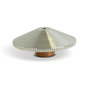 RADNOR™ 1.4 mm Copper Nozzle For Trumpf® CO2 Laser Torch (Chrome Plating)