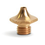 RADNOR™ 1.7 mm Copper High Density Nozzle For Trumpf® CO2 Laser/Trumpf® Fiber Laser Torch