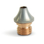 RADNOR™ 2.3 mm Copper High Density Nozzle For Trumpf® CO2 Laser/Trumpf® Fiber Laser Torch (Chrome Plating)