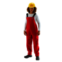 Ansell 3X Red AlphaTec® Breathable Chemical Protective Clothing With Stitched/Taped Seam