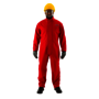 Ansell 2X Red AlphaTec® Breathable Chemical Protective Clothing With Stitched/Taped Seam