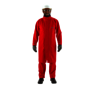 Ansell Small Red AlphaTec® Breathable Chemical Protective Clothing With Stitched/Taped Seam