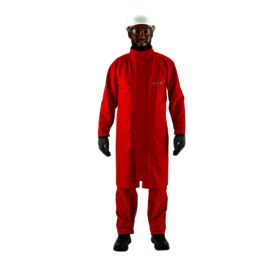 Ansell Large Red AlphaTec® Breathable Chemical Protective Clothing With Stitched/Taped Seam