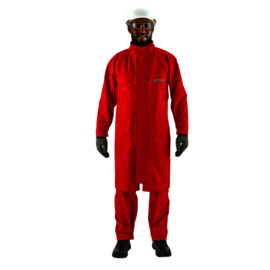 Ansell 2X Red AlphaTec® Breathable Chemical Protective Clothing With Stitched/Taped Seam