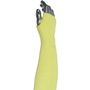 RADNOR™ 10" Yellow Aramid Sleeve With Thumbhole