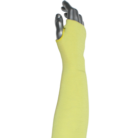 RADNOR™ 22" Yellow Aramid Sleeve With Thumbhole